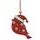 Vánoční dřevěná ozdoba na provázku 1ks, 7x11 cm