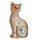 Dekorace kočka Palmira, 11x8x20 cm
