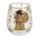 Skleněný svícen Adele Bloch - Artis Orbis 8,5x8,5x9,5 cm, Gustav Klimt