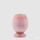 Keramická váza vejce skořápka růžová, 20x16 cm