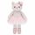 Plyšová kočička baletka Sweet Albertina šedá, 25 cm