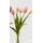 Umělá květina svazek tulipánů 5ks růžový 1ks, 40 cm