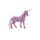 Dekorácie Unicorn ružový, 5x16x15 cm