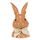 Velikonoční dekorace keramický zajíc, 11x20x11 cm