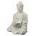 Porcelánová dekorácia Budha biely, 7x11 cm