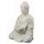 Porcelánová dekorace Buddha bílý, 12x18,5x9,5 cm