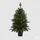 Vianočný strom borovica v kvetináči, 90x66 cm
