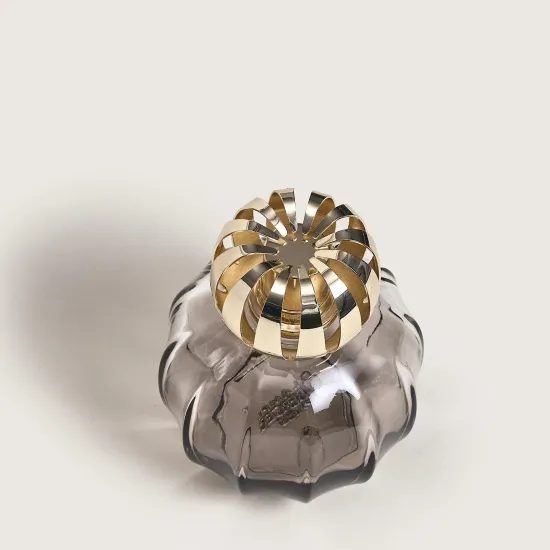 Maison Berger Paris - Dárková sada: Katalytická lampa Corali šedá + Samet z Orientu, 250ml