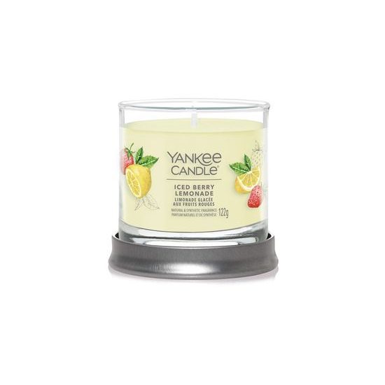 Yankee Candle - Signature vonná svíčka Iced Berry Lemonade Tumbler malý, 121g