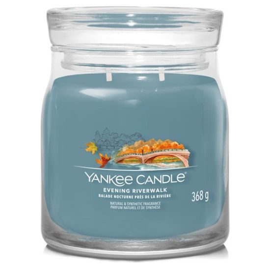 Yankee Candle - Signature vonná sviečka Evening Riverwalk, 368g