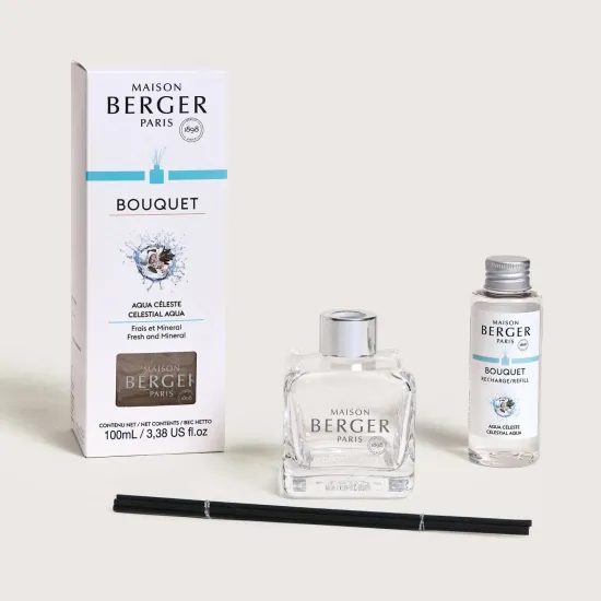 Maison Berger Paris - Aroma difuzér Cube, Nebeská voda 100 ml
