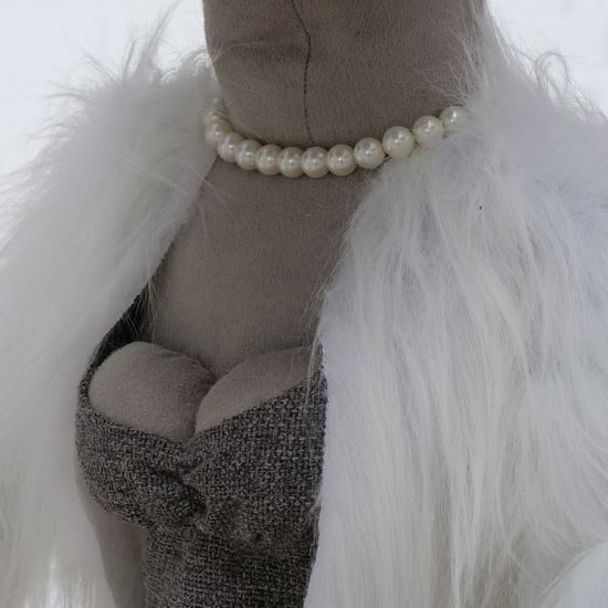 Vianočná figúra sob Sniffy 1ks, 80x30x180cm