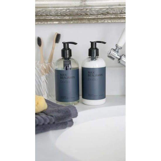 Max Benjamin - Darčeková sada tekuté mydlo a mlieko na ruky a telo Dodici 2x300ml