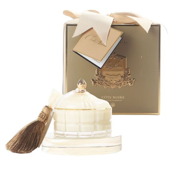 Côte Noire - Art Deco svíčka Cream & Gold, Blonde Vanilla