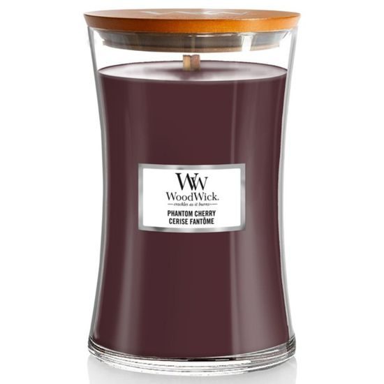 WoodWick - Phantom Cherry svíčka váza velká 609.5 g