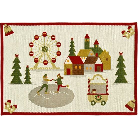 Vánoční gobelínové prostírání X-mas Joyride 32x48 cm, Sander