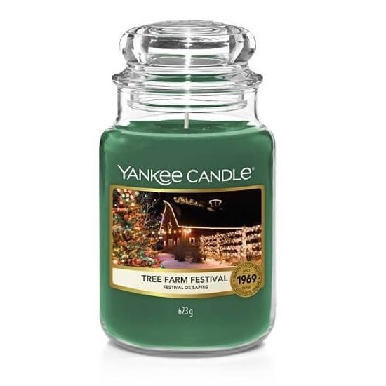 Yankee Candle - Classic vonná svíčka Tree Farm Festival 623 g