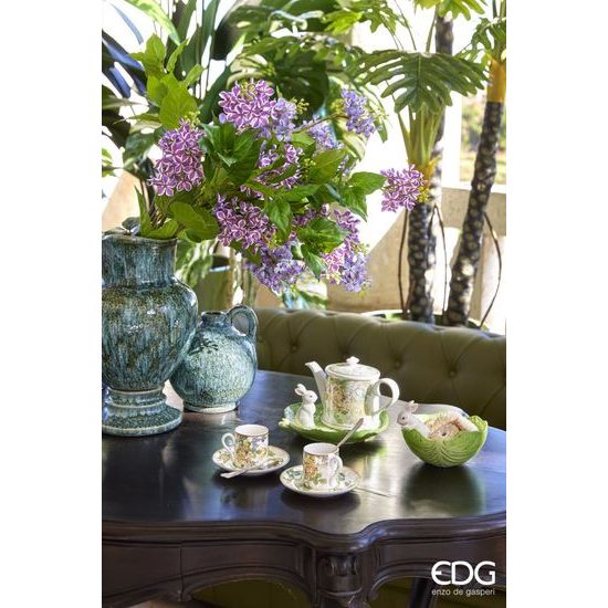 Porcelánová konvice 600 ml Flower Garden, 11x19x14 cm