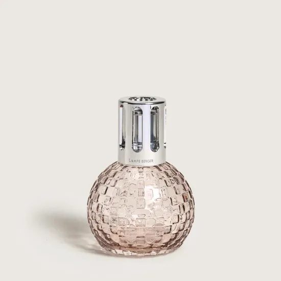 Maison Berger Paris - Dárková sada: Katalytická lampa Disco šedá + Ambrový prach, 250ml