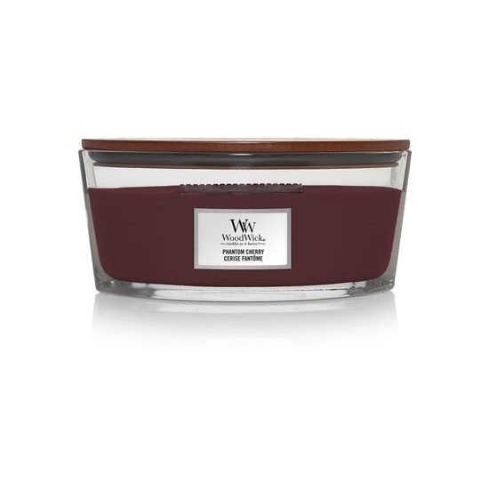 WoodWick - Phantom Cherry sviečka loď, 453,6 g