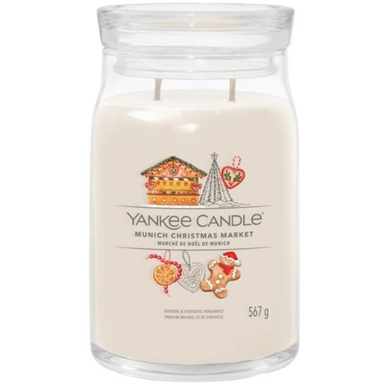 Yankee Candle - Signature vonná svíčka Munich Christmas Market, 567g