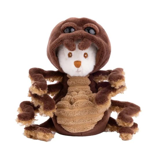 Plyšový medvídek Ziggy Spider pavouk, 15 cm
