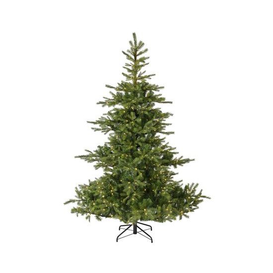 Vánoční umělý strom jedle 5200 LED s kovovým stojanem, 162x240 cm