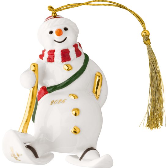 Christmas Classic Vánoční ozdoba Sněhulák 2026, Villeroy & Boch