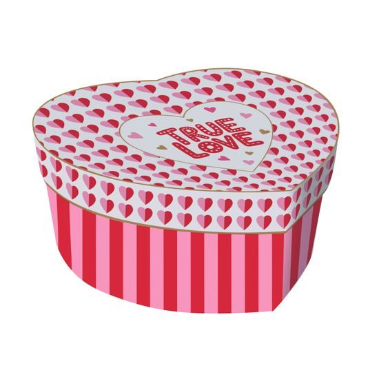 Porcelánová sada hrnek 320ml a keramické srdíčko na zavěšení 7x10cm Cuoricini, Easy Life