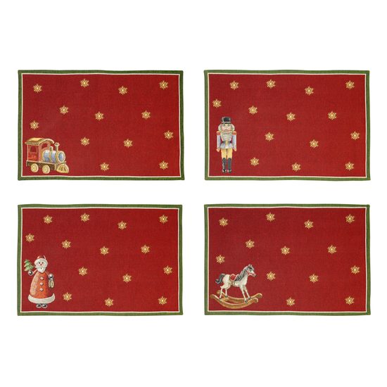 Toy's Delight Anniversary gobelínové prestieranie 4ks 32x48 cm, Villeroy & Boch