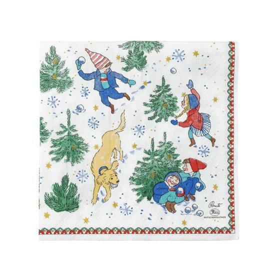 Vianočné obrúsky Vianočná radovánky 2025 33x33 cm, Rosenthal