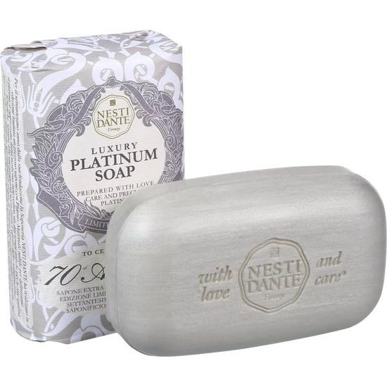 Nesti Dante - luxusné zlaté/platinové mydlo v darčekovej krabičke, 2x 250 g