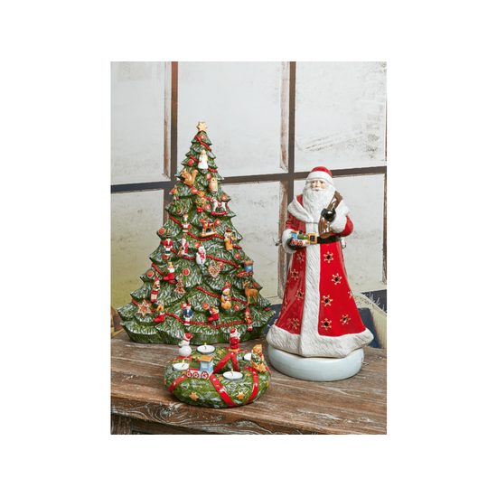 Christmas Toys Memory Hrací skříňka a svícen Santa 45cm, Villeroy & Boch