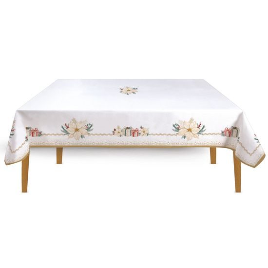 Vianočný obrus White Elegance 250x145cm, Easy Life