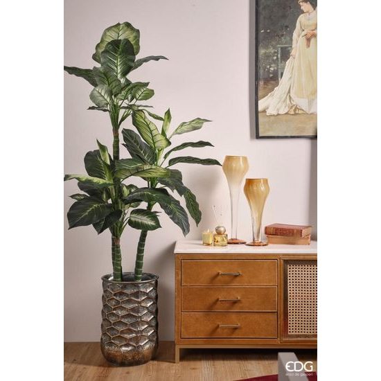 Kovový obal na květináč, 38-40 cm