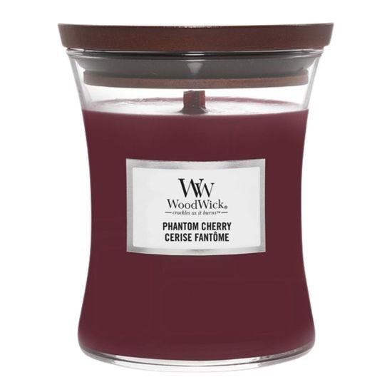 WoodWick - Phantom Cherry svíčka váza střední, 275 g