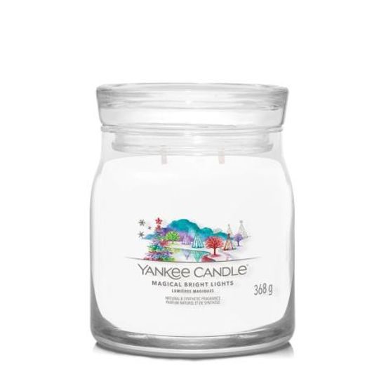 Yankee Candle - Signature vonná sviečka Magical Bright Lights, 368 g