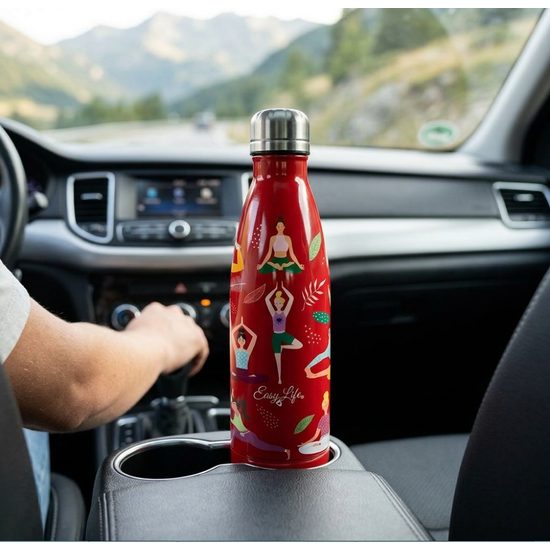 Nerezová termoska na vodu 500 ml Yoga – Easy Life