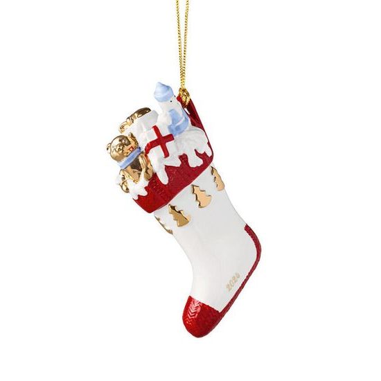 Christmas Classic Vánoční ozdoba punčocha, 10 cm, Villeroy & Boch