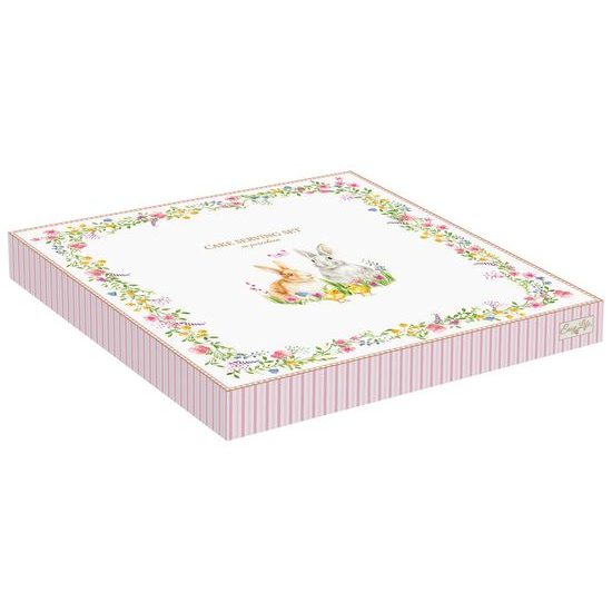 Velikonoční podnos na dort s lopatkou Happy Easter 32cm, Easy Life