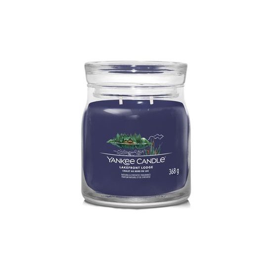 Yankee Candle - Signature vonná svíčka Lakefront Lodge, 368g