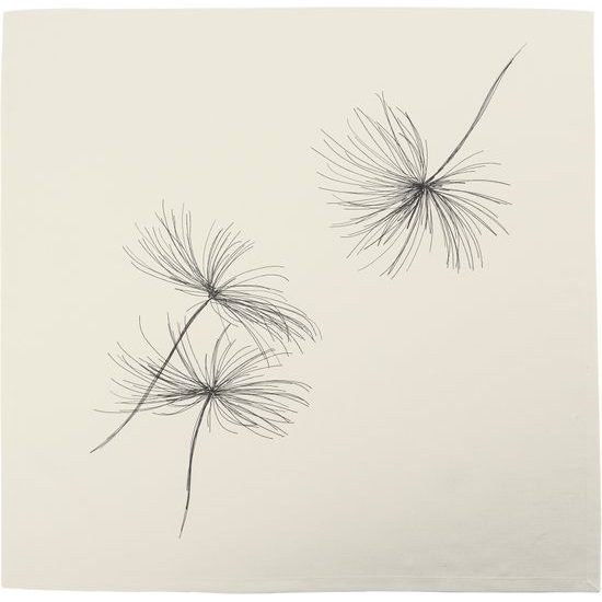 Obrus na stôl White Blow biely 50x150cm, Sander