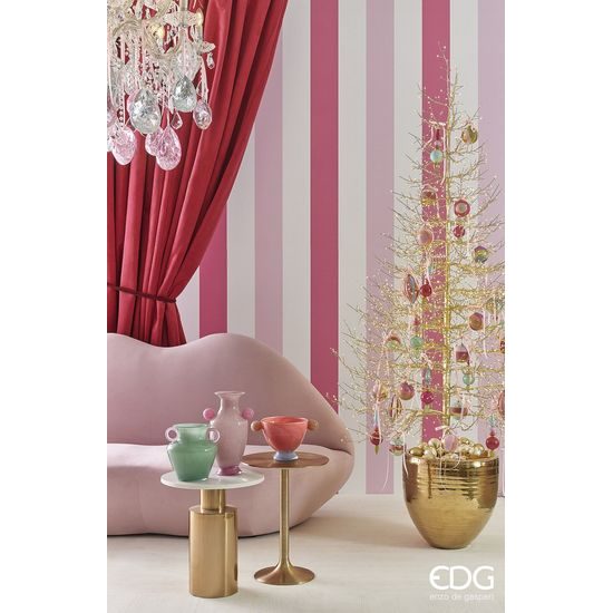 Vánoční dekorace světelný strom 1440 LED zlatý, 150x105 cm