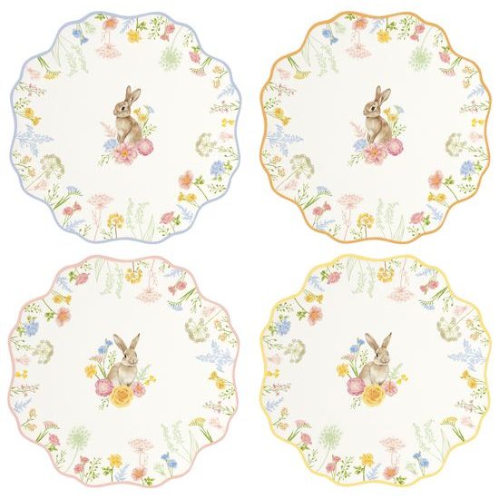 Velikonoční sada dezertních talířů 4ks Tres Jolie 21cm, Easy Life