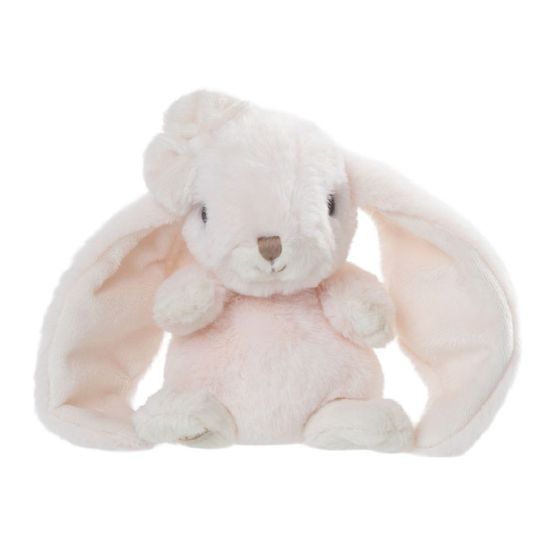 Plyšový zajíček Cute Kanina světle růžový, 15 cm