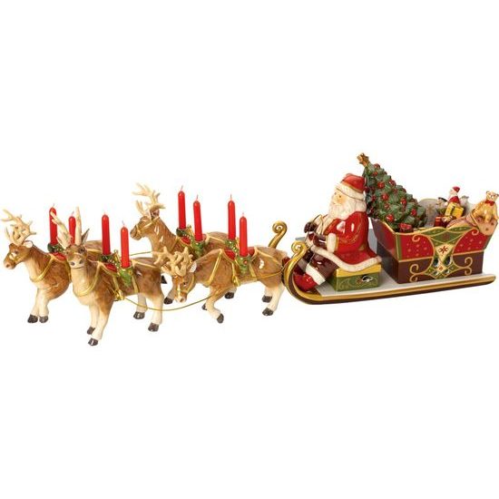 Christmas Toys Memory hracia skrinka Santa na saniach, Villeroy & Boch