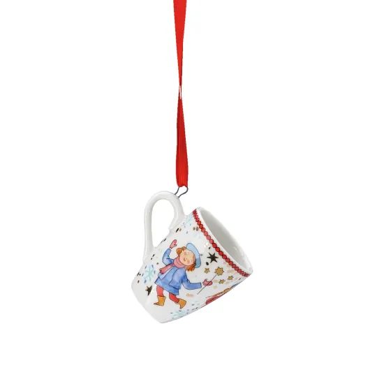 Vianočný set 3 porcelánové mini ozdoby, Christmas Sounds, 10,5 cm, Rosenthal
