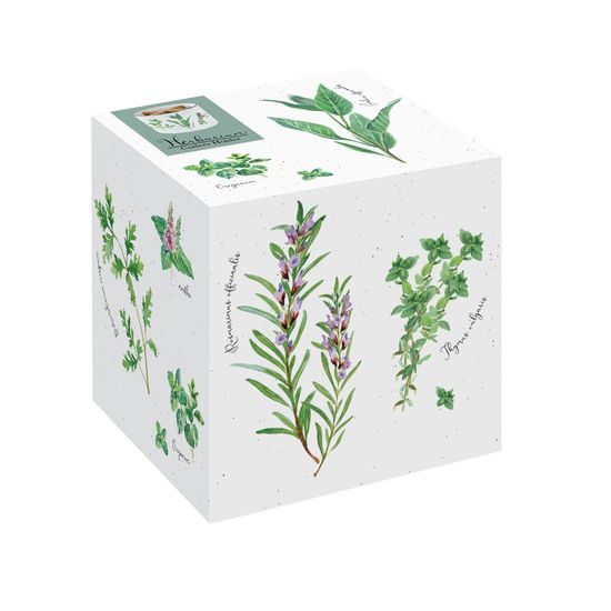 Porcelánová nádoba na příbory Herbarium 14x13,5cm, Easy Life