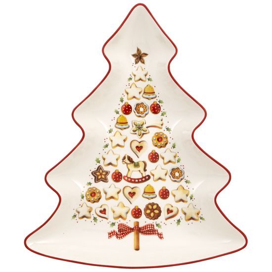 Winter Bakery Delight Mísa ve tvaru vánočního stromku 26,5 cm, Villeroy & Boch