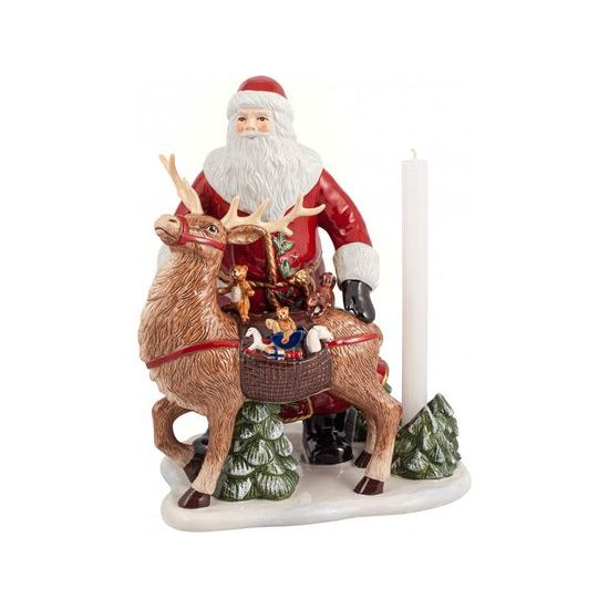 Christmas Toys Memory svícen Santa se sobem, 30 cm,Villeroy & Boch